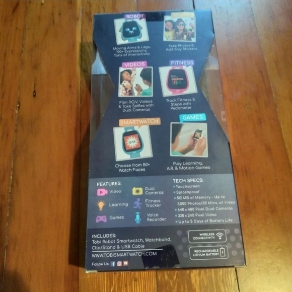 Tobi Robot Kids Smartwatch Blue - Picture 3 of 3